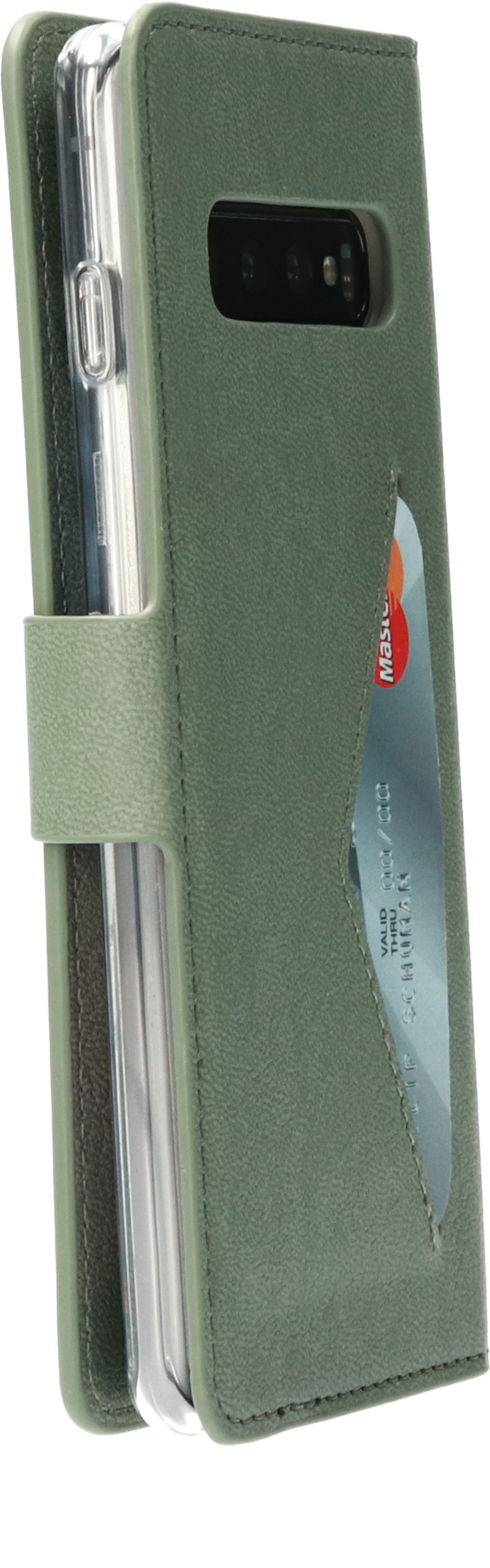Mobiparts Classic Wallet Case Galaxy S10 Stone Green – image 4