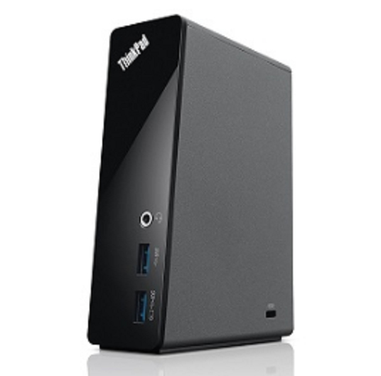 Lenovo 40AA0045IT laptop dock/port replicator Wired USB 3.2 Gen 1 (3.1 Gen 1) Type-A Black – image 3