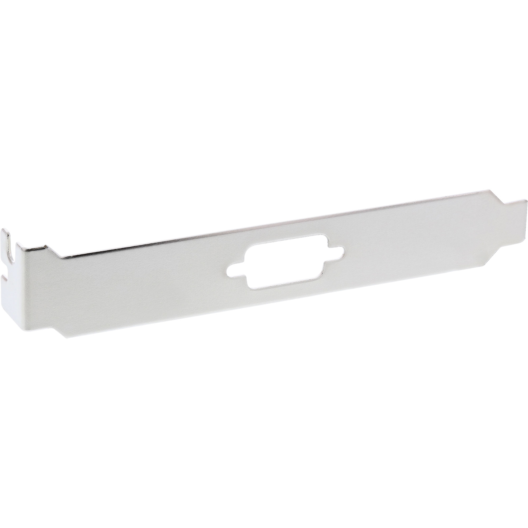 InLine Slot Bracket with hole for 9 Pin Sub-D male or female 4 pcs.