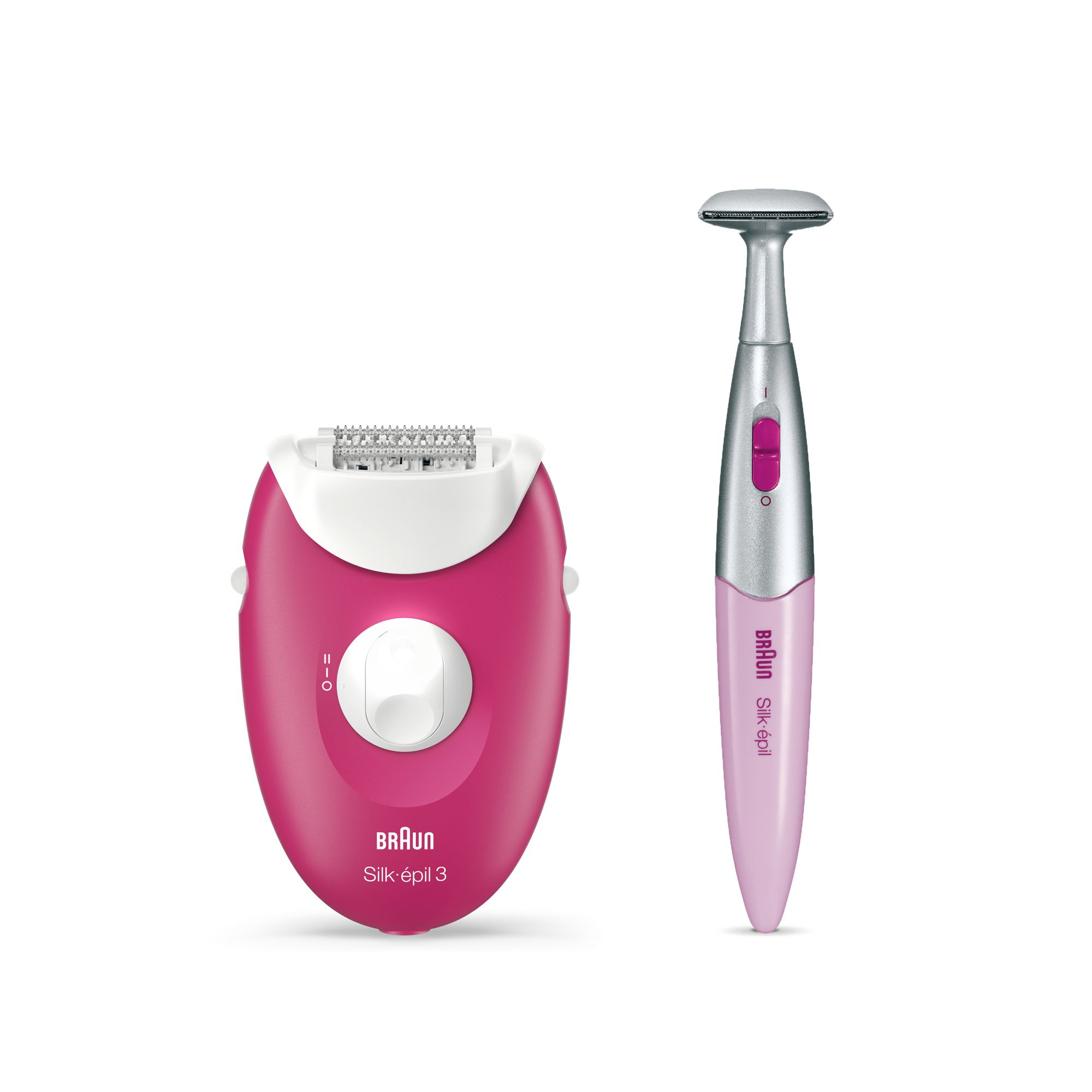 Braun Silk-épil 3 81711457 epilator 20 tweezers Pink, White – image 6