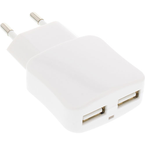 InLine 31505W mobile device charger Universal White AC, DC Indoor