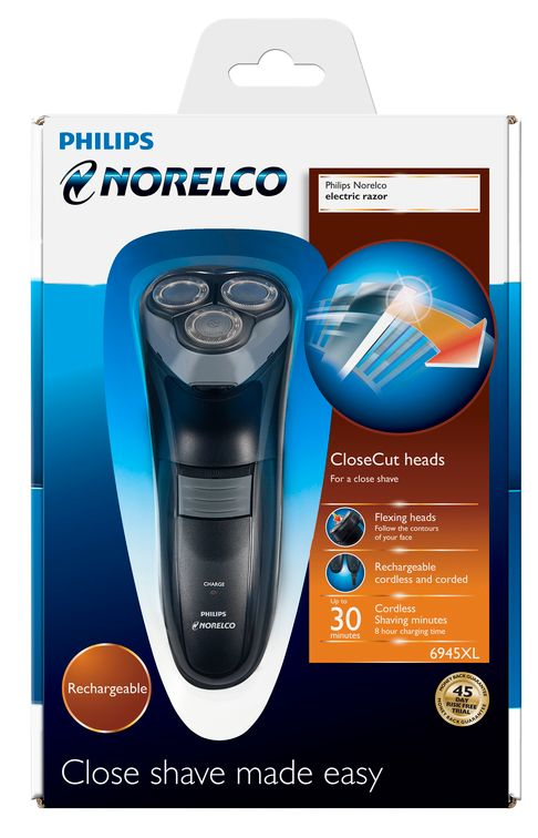 Philips Norelco 6000 series dry electric razor 6945XL/41 – image 3