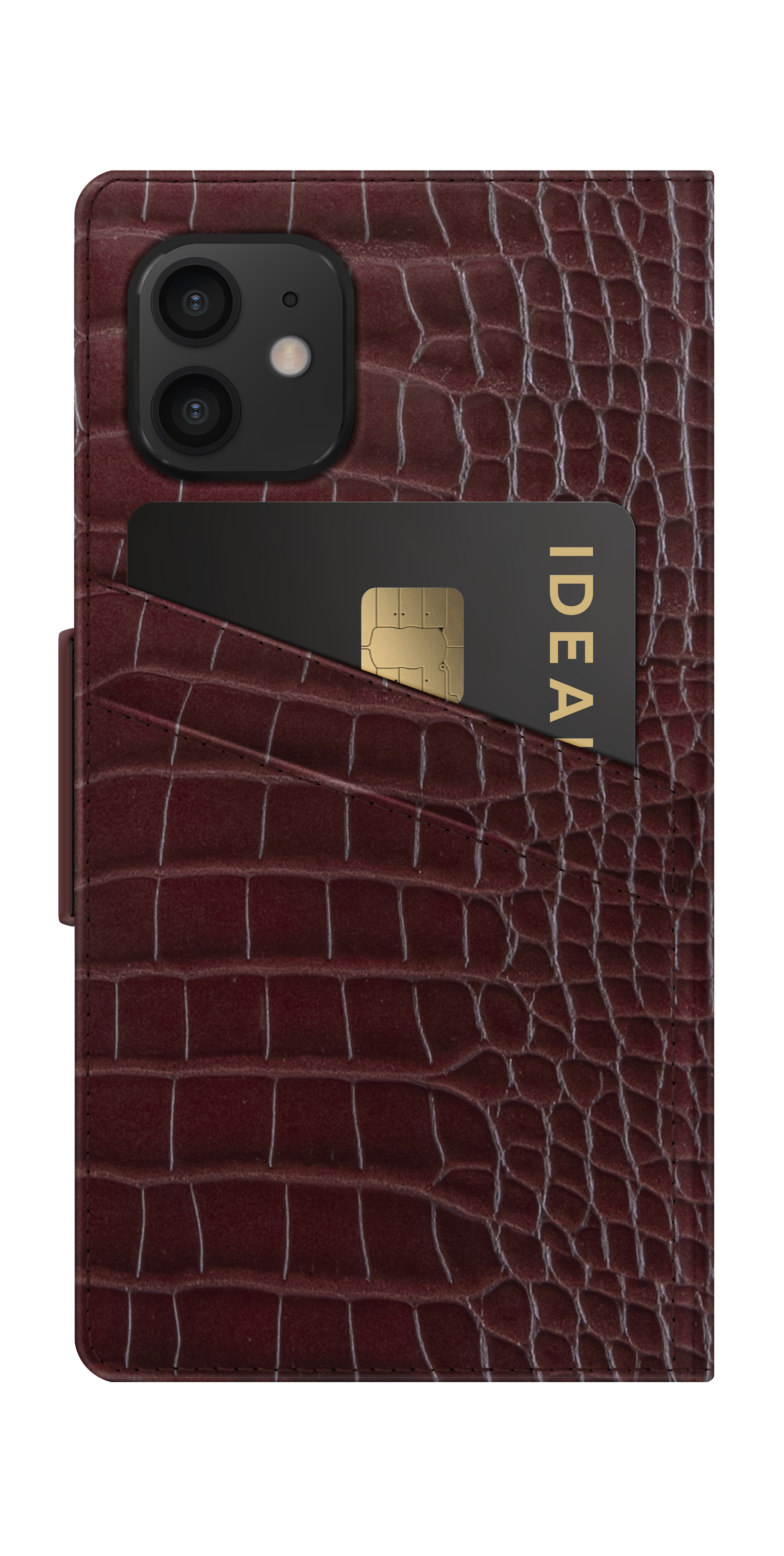 iDeal of Sweden Atelier Wallet iPhone 12/12P Scarlet Croco – image 7