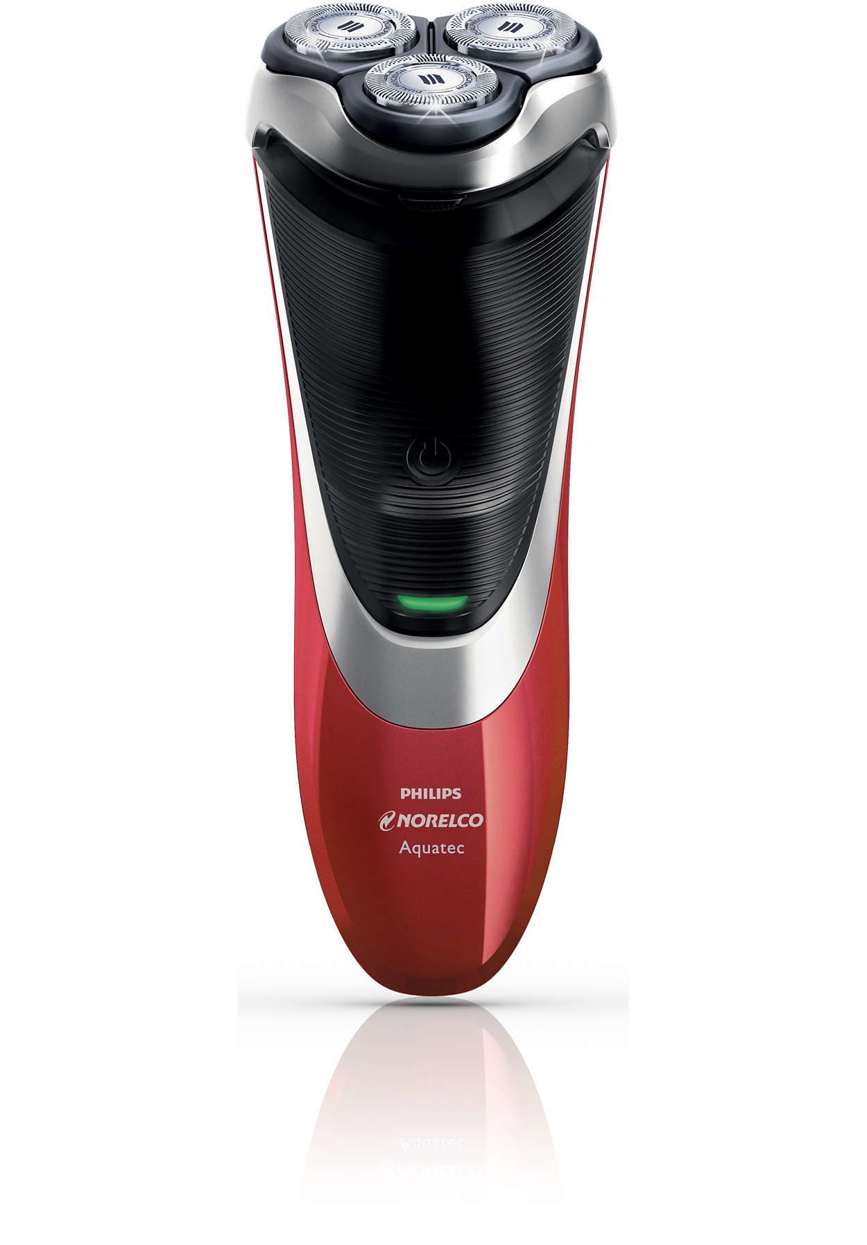 Philips Norelco Shaver 4200 AT811/41 men's shaver Rotation shaver Trimmer Black, Red, Silver