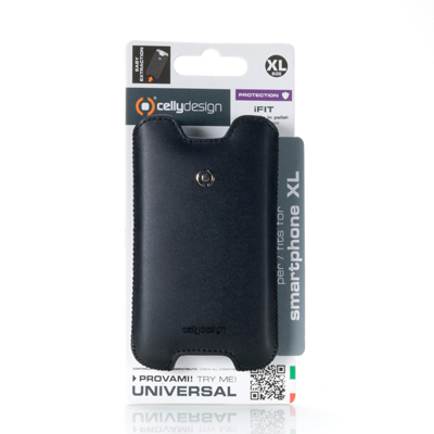 Celly IFITXL01 mobile phone case Sleeve case Black – image 4