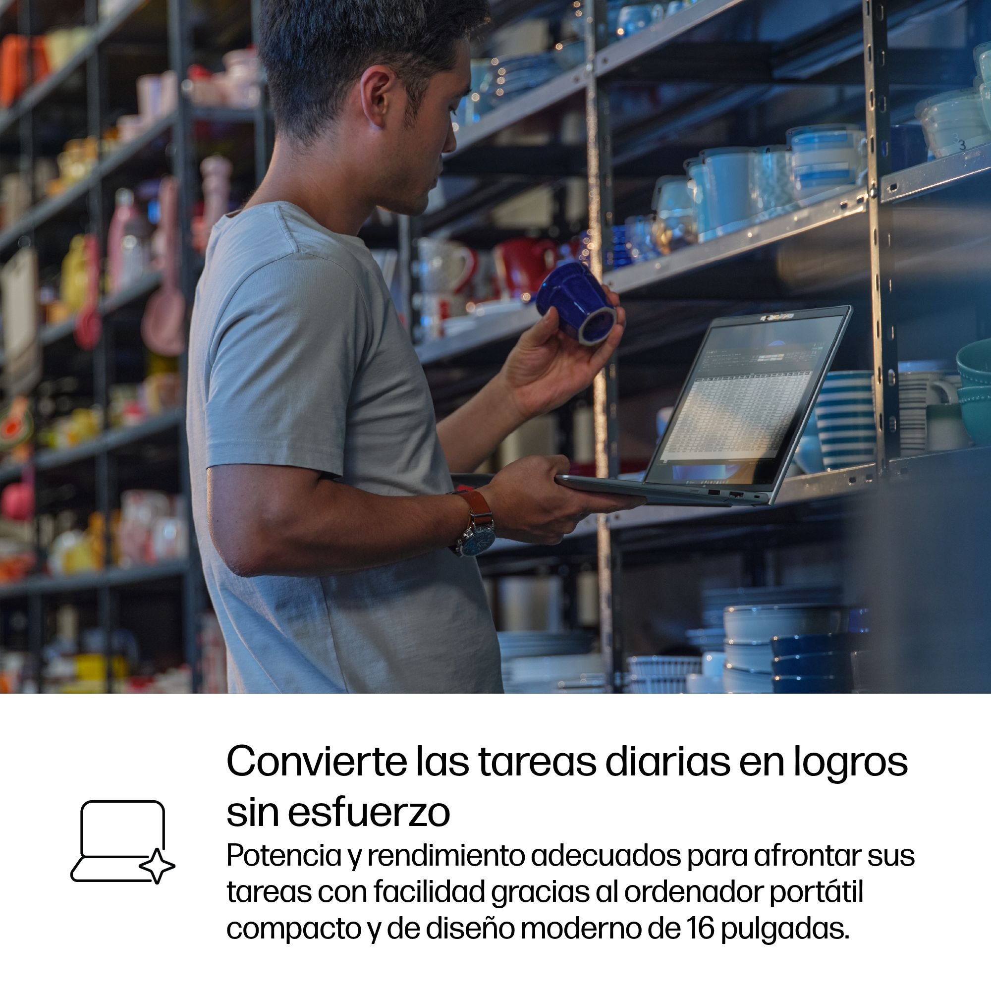 Portátil - HP ProBook 4 G1iR 16" WUXGA, Intel® Core™ 5 120U, 16 GB DDR5, 512 SSD, UHD Graphics, Windows 11 Pro, Plateado - imagen 11