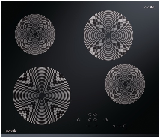 Gorenje ECT610-ORA hob Black Built-in Ceramic hob 4 zone(s)