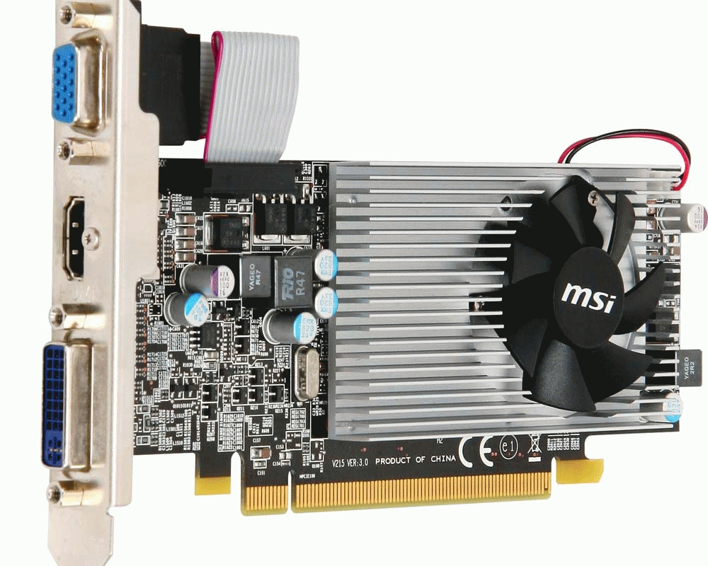 MSI R5550-MD1G graphics card – image 2
