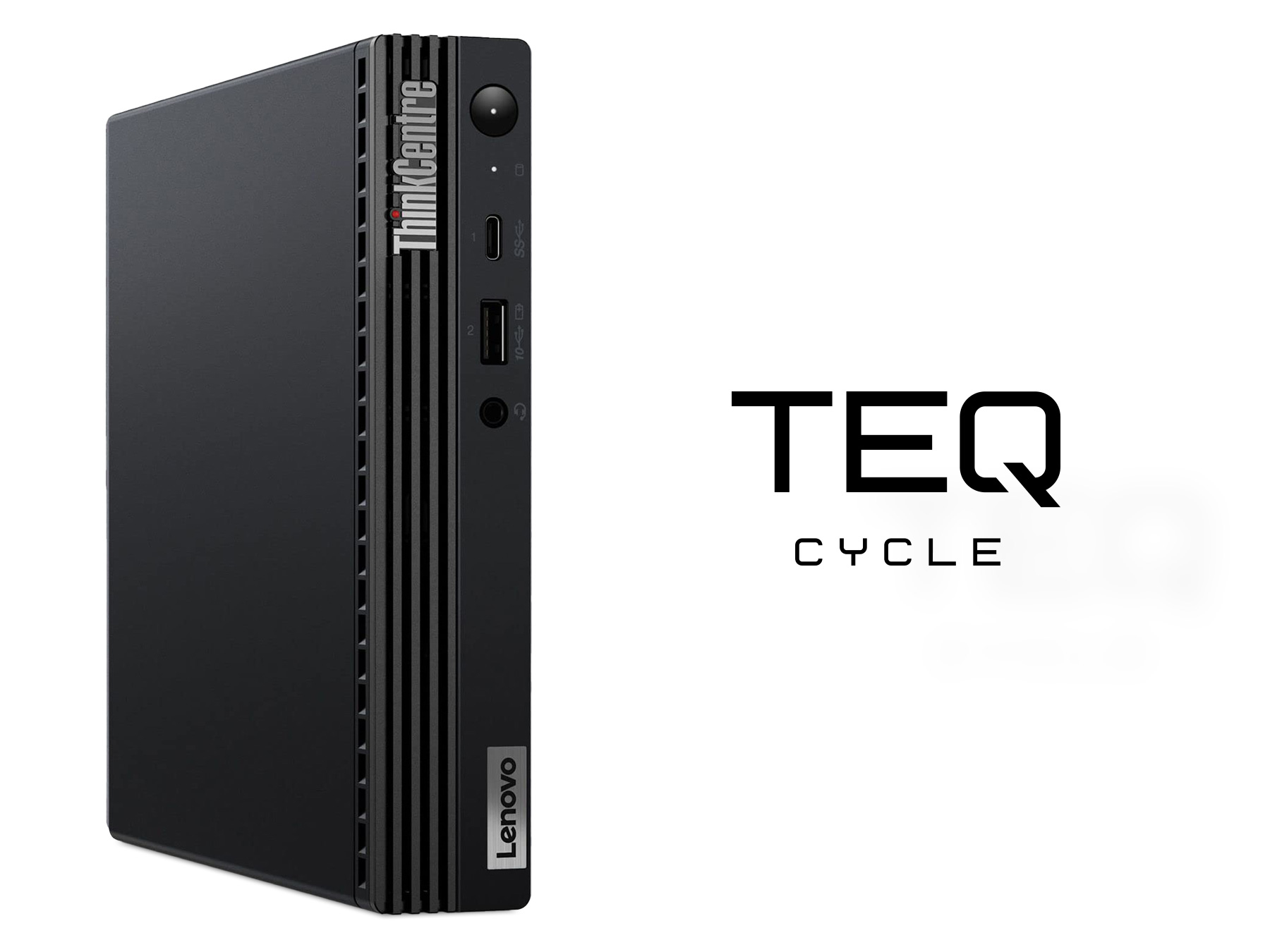 Teqcycle Lenovo Thinkcentre M75Q AMD Ryzen™ 5 PRO 3400GE 16 GB DDR4-SDRAM 256 GB SSD Windows 11 Pro Mini PC Nero