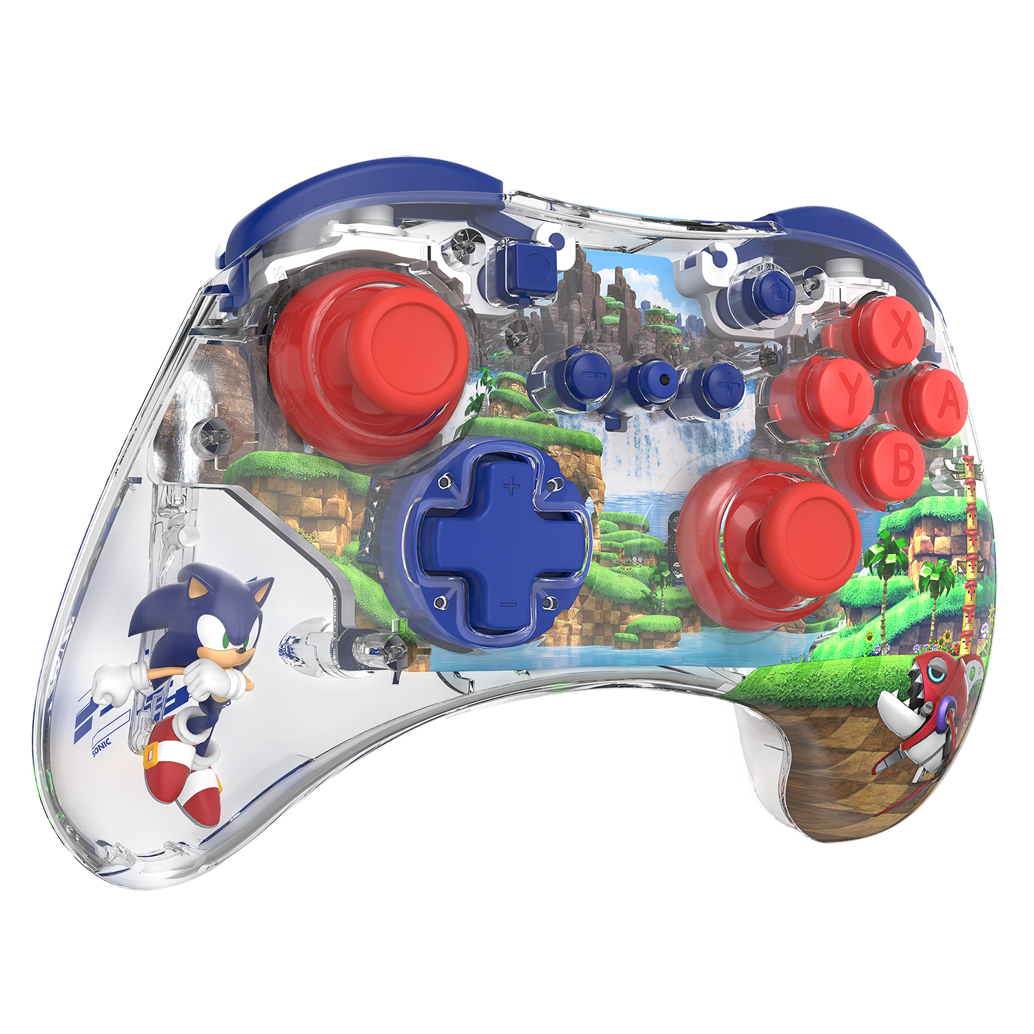 PDP Realmz Multicolore USB Manette de jeu Analogique/Numérique Nintendo Switch, Nintendo Switch OLED