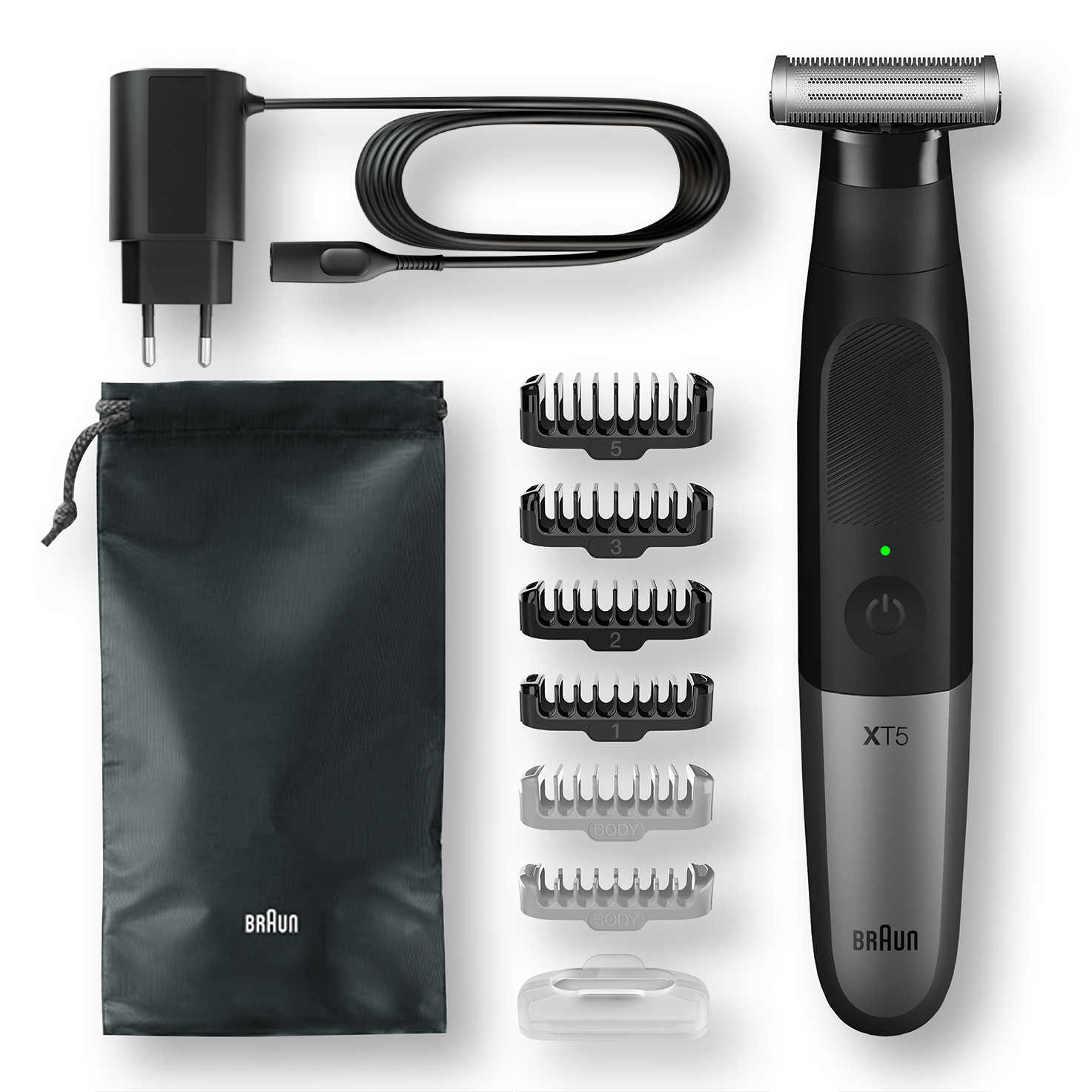 Braun Series X XT5200 Foil shaver Trimmer Black, Metallic – image 2