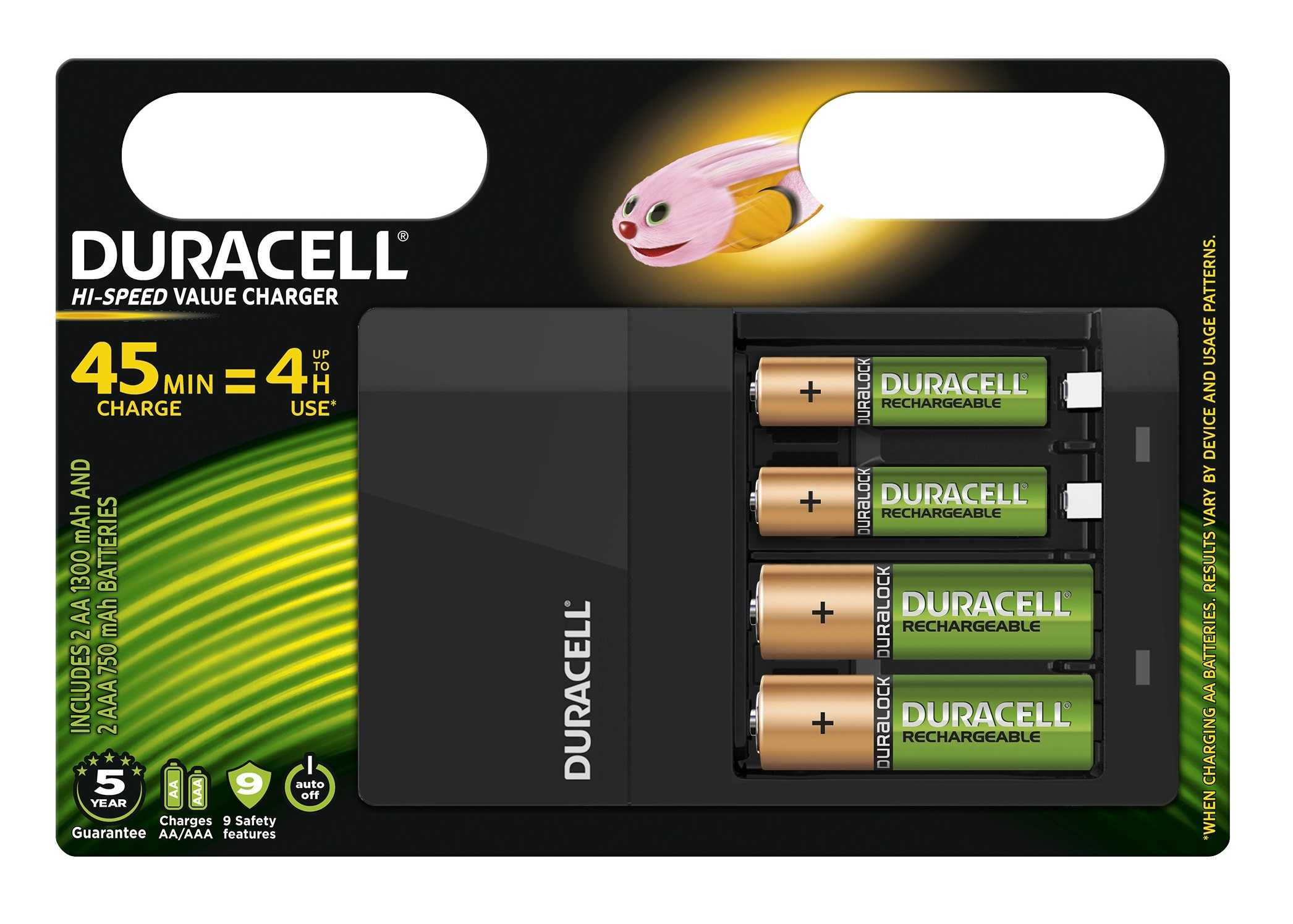 Duracell CEF14 carica batterie