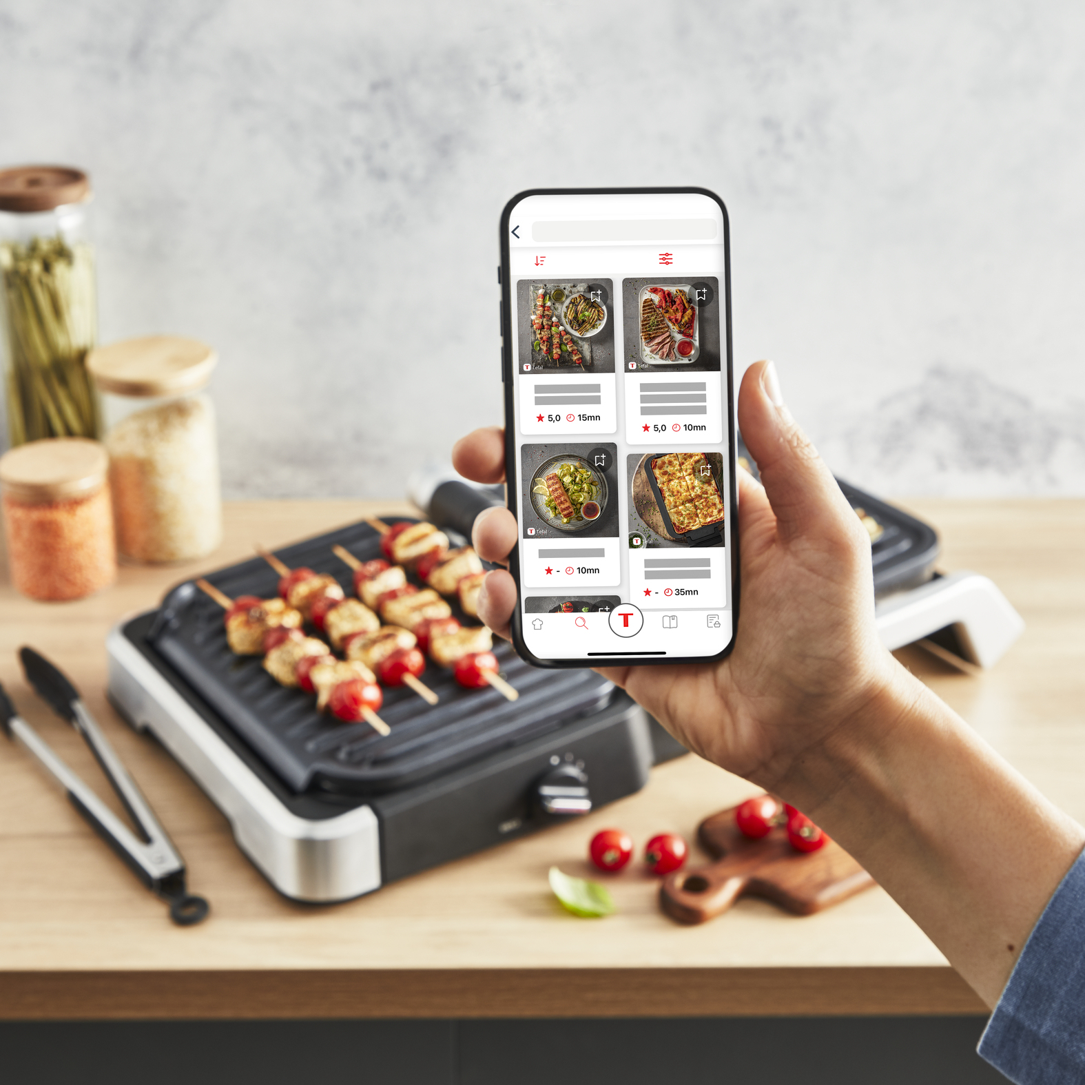 Tefal OptiGrill 2in1 GC773D10 contact grill – image 6