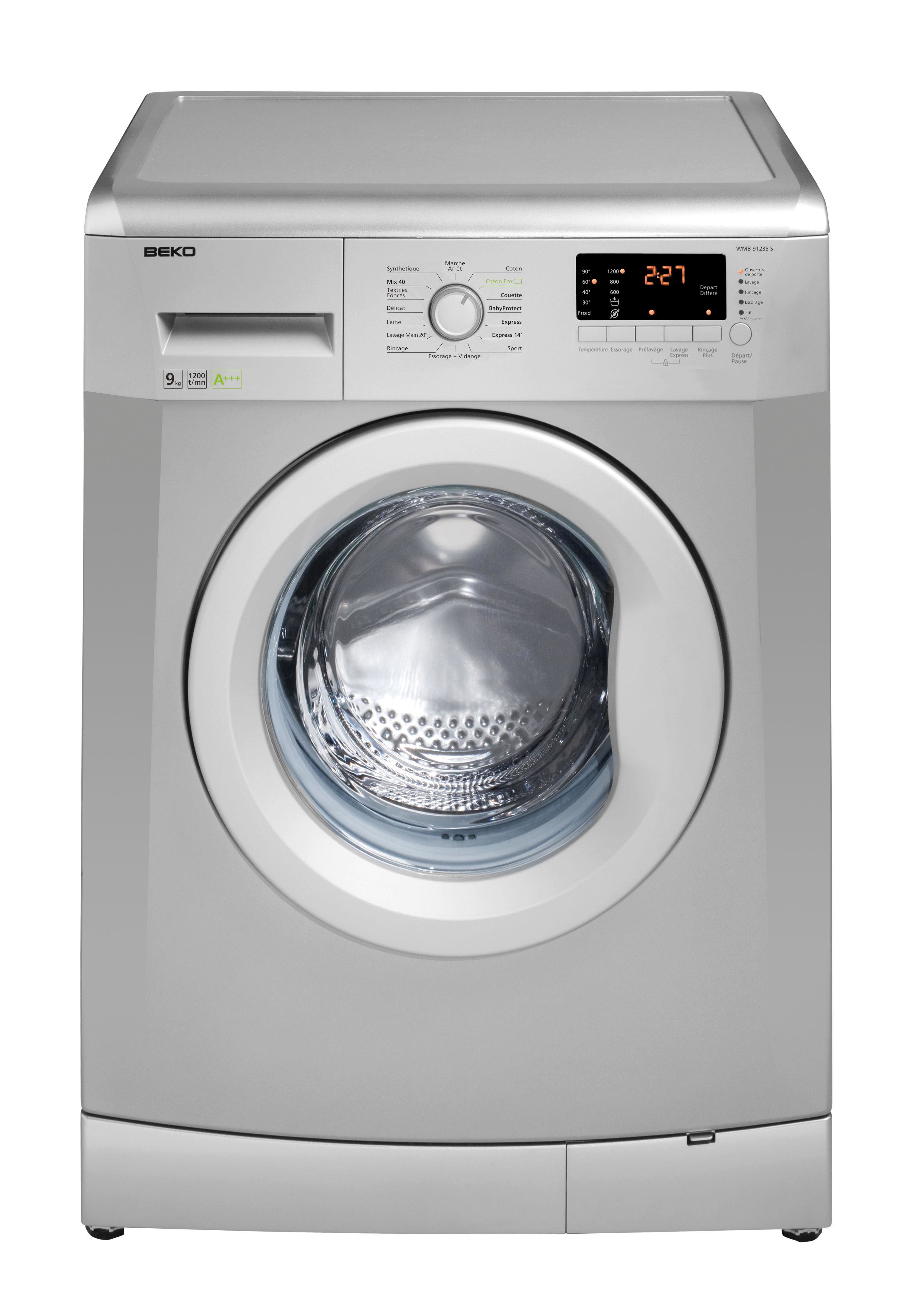 Beko WMB91235S — vue 1 sur 1
