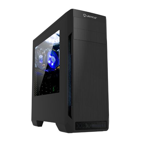 UNYKAch 52081 computer case Tower Black