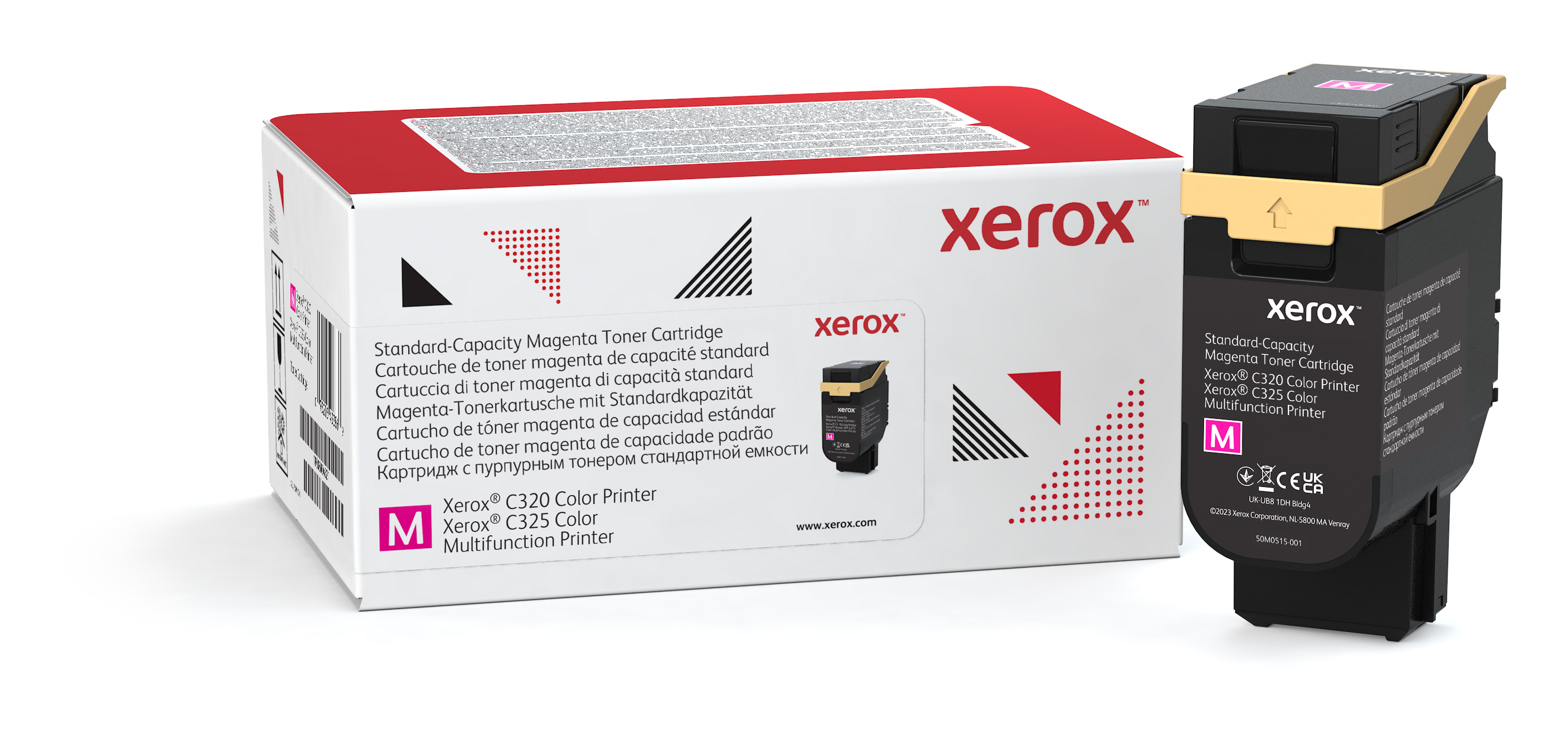 Xerox Cartuccia toner Magenta a Capacità standard da 1800 Pagine per Stampante a colori C320/multifunzione a colori C325 (00