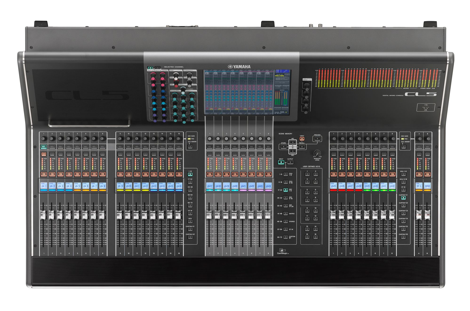 Yamaha CL5 audio mixer 80 channels 20 – image 2