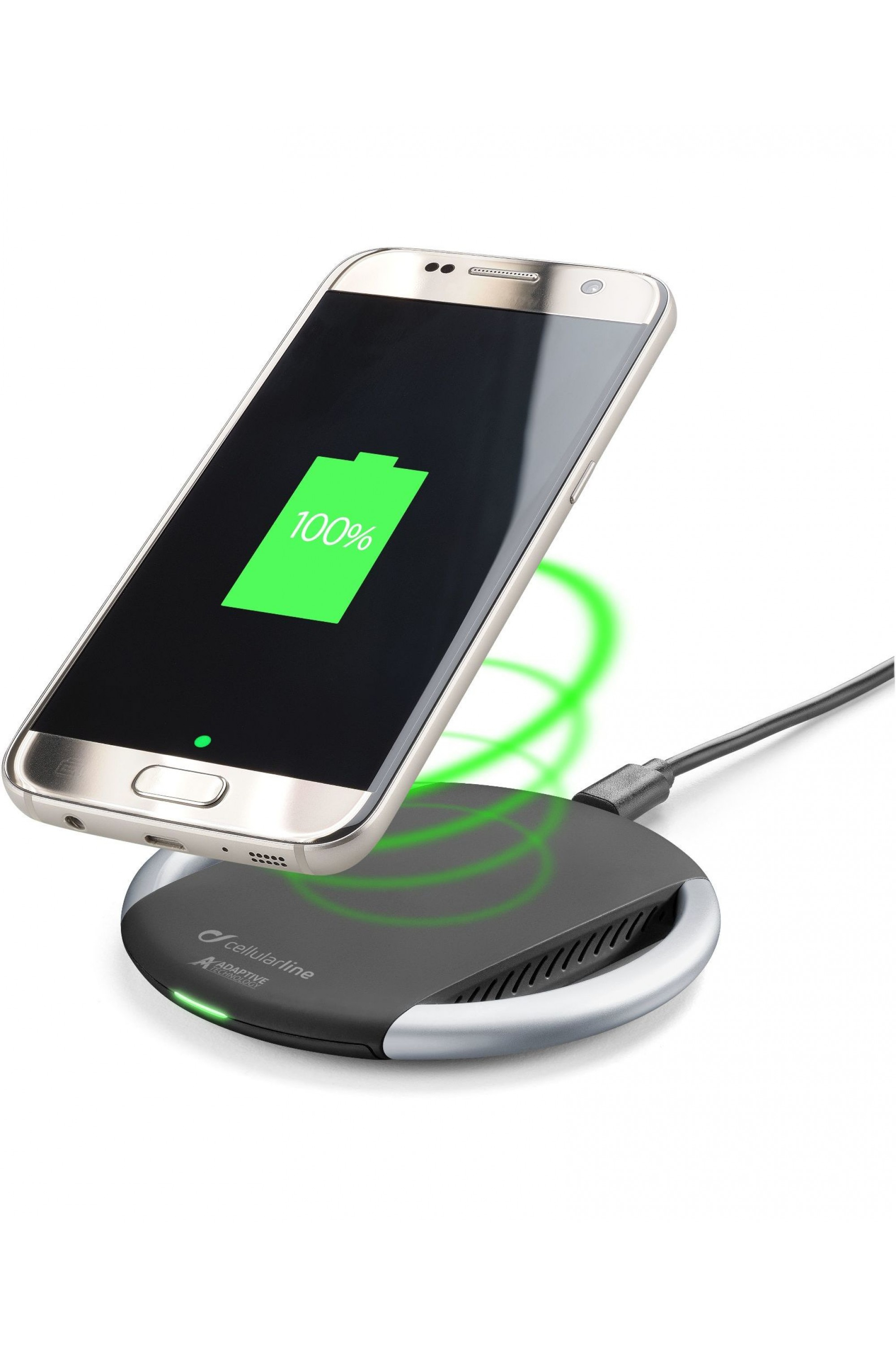 Cellularline WIRELESS FAST CHARGER - Wireless Smartphones with Adaptive Technology – image 4
