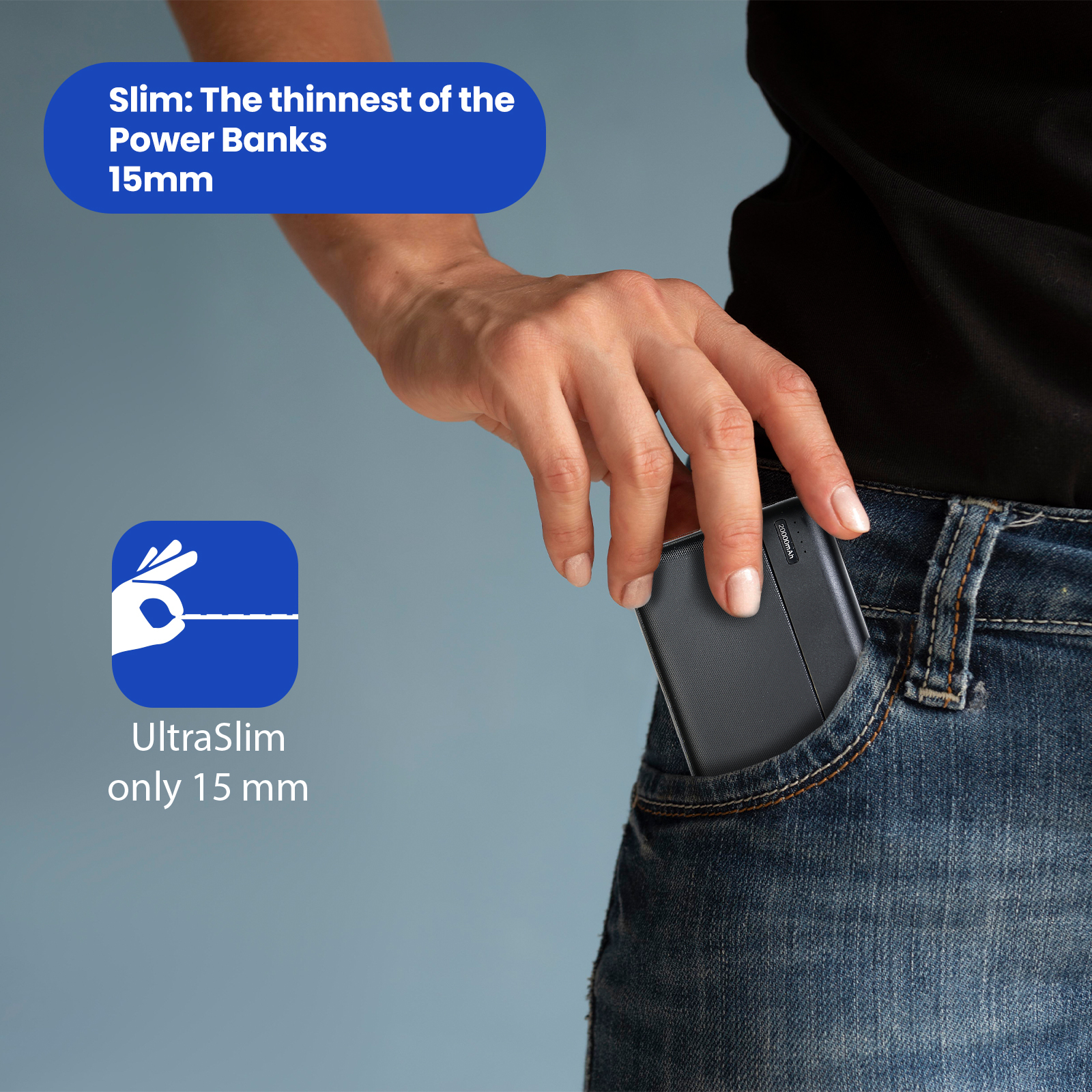 Ewent POWER BANK 10000mAh THIN PD 22.5W – image 5