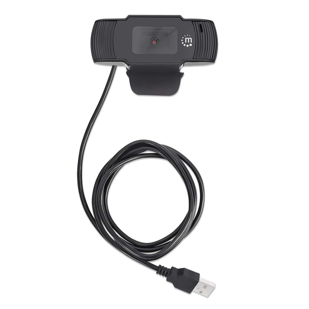 Manhattan USB Webcam, Two Megapixels (Clearance Pricing), 1080p Full HD, USB-A, Integrated Microphone, Adjustable Clip Base, 30 frame per second, Black, Three Y – image 8