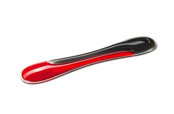 Kensington Slim Duo Gel poggiapolso Gel, Poliuretano termoplastico (TPU) Blu, Rosso
