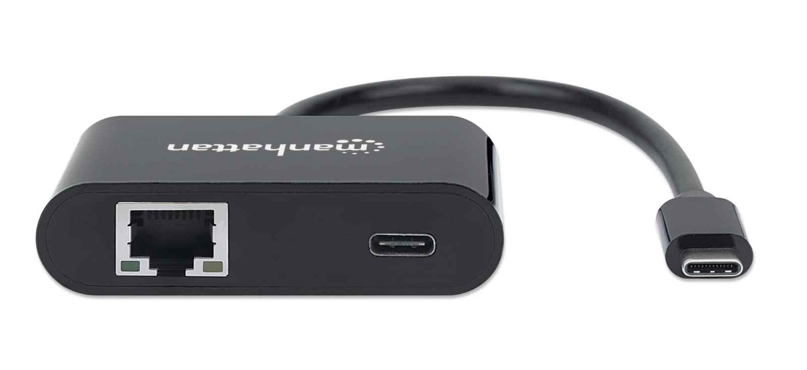 Manhattan USB-C to Gigabit Network and USB-C (inc Power Delivery) – image 4