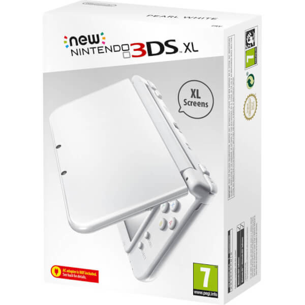 Nintendo New 3DS XL Pearl White — vue 1 sur 5