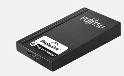 Fujitsu S26391-F6099-L500 USB-grafikadapter 3840 x 2160 pixlar Svart