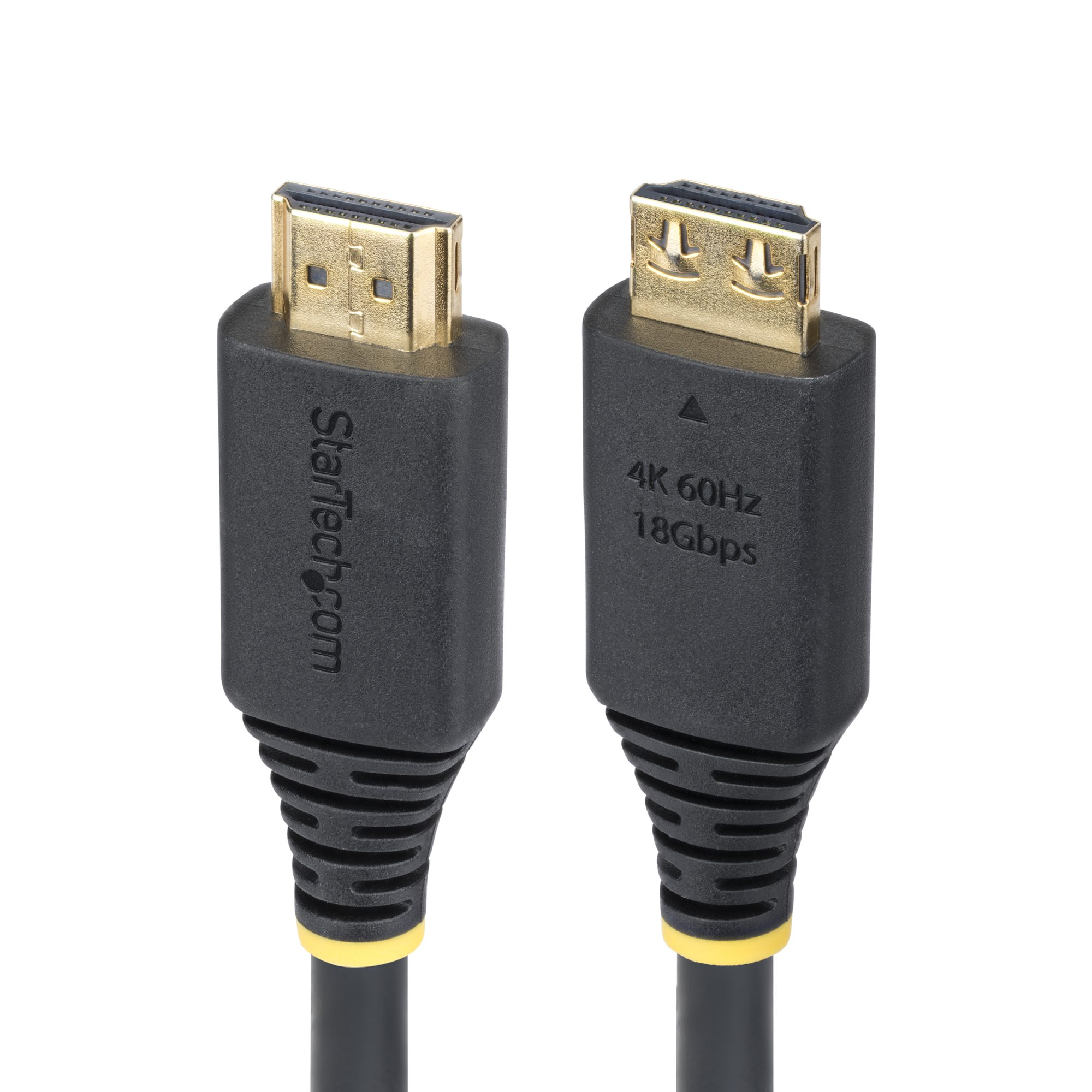 StarTech.com Cavo HDMI 2.0 ad Alta Velocità da 1,8m con Connettori a Scatto, 4K 60Hz/1440p 144Hz, HDR10/HDCP 2.2/ARC, 18Gbps.