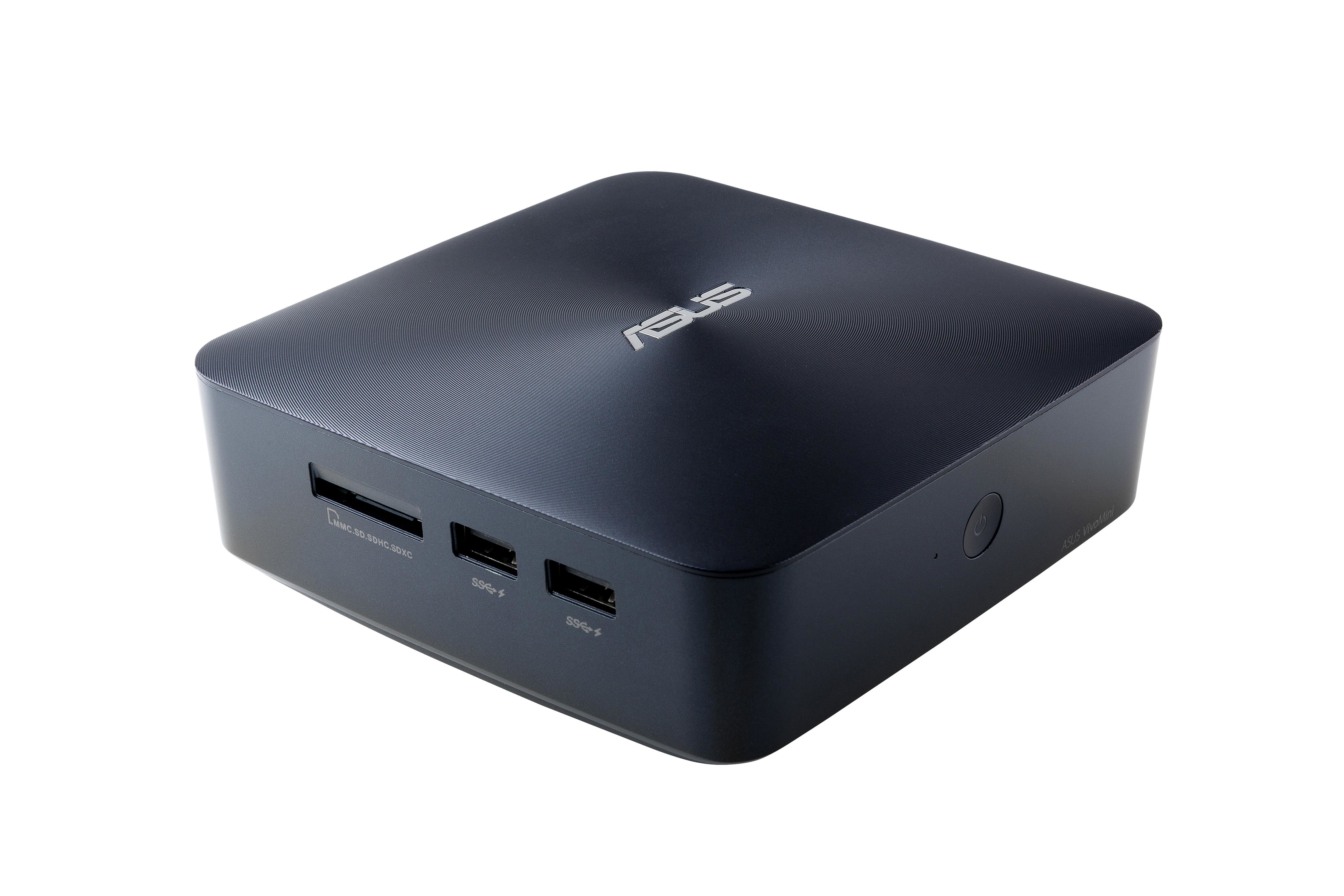 ASUS VivoMini UN65H-M041Z Intel® Core™ i3 i3-6100U 4 GB DDR3L-SDRAM 128 GB SSD Windows 10 Home Mini PC Blue image 2