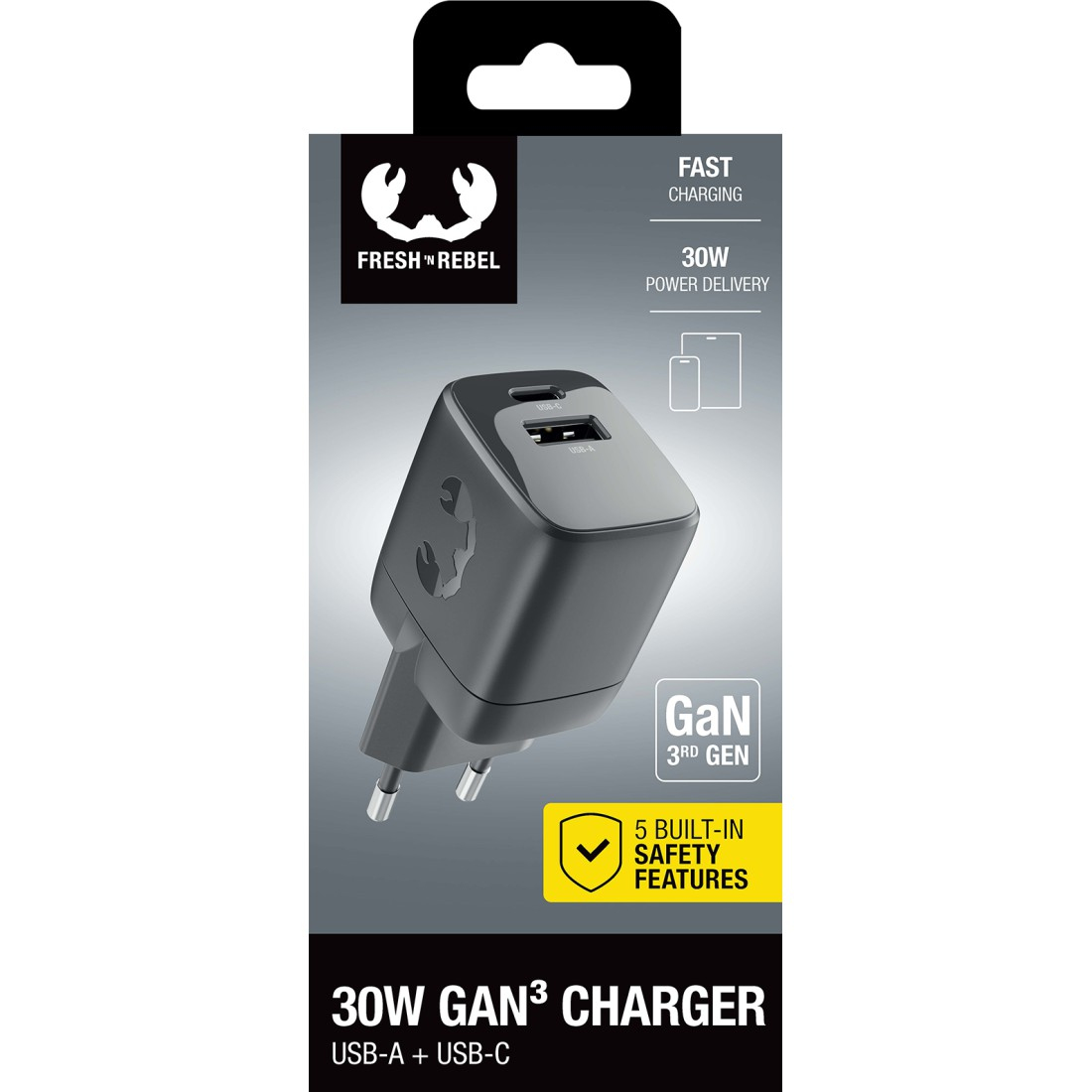 Hama 00232963 mobile device charger Headphones, Headset, Smartphone, Tablet Dark Grey AC Fast charging Auto – image 7