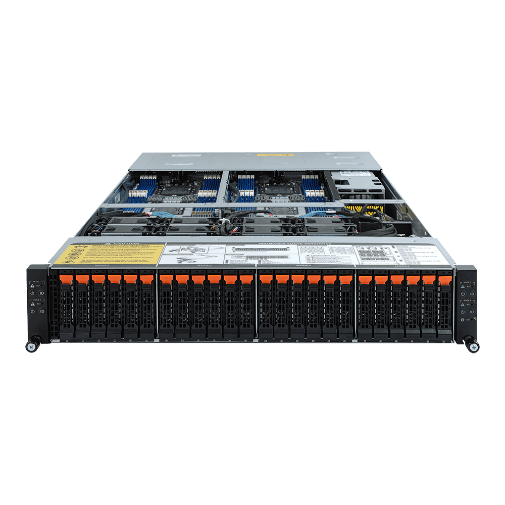 GIGABYTE H262-Z62 Socket SP3 Rack (2U) Black, Grey – image 3