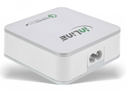 InLine 31509W mobile device charger Universal White AC Indoor – image 2