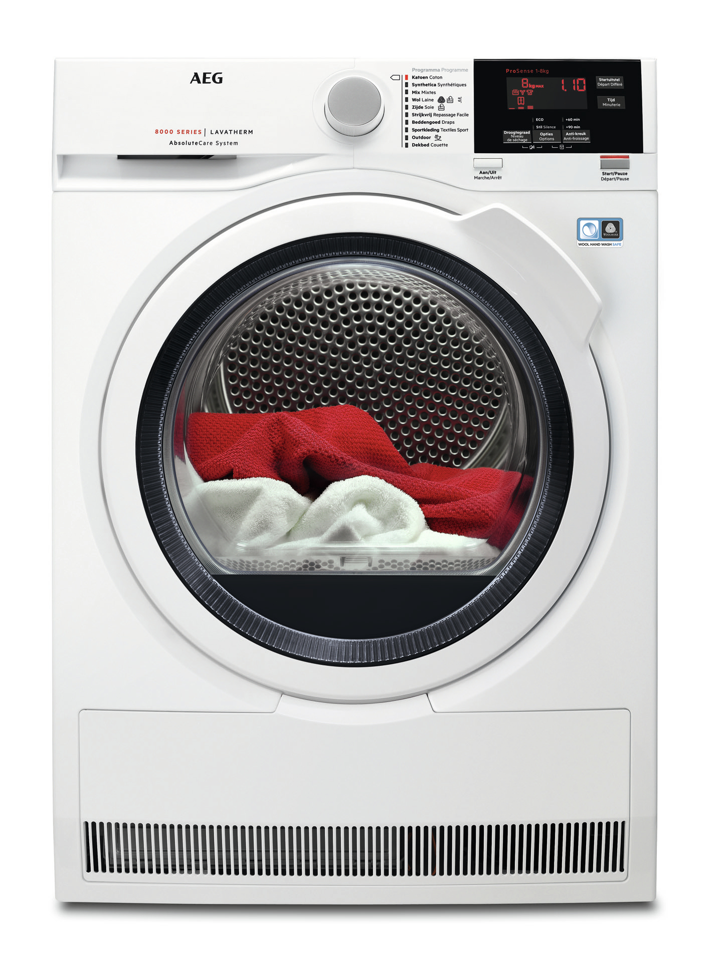 AEG T8DBG84W — vue 1 sur 8