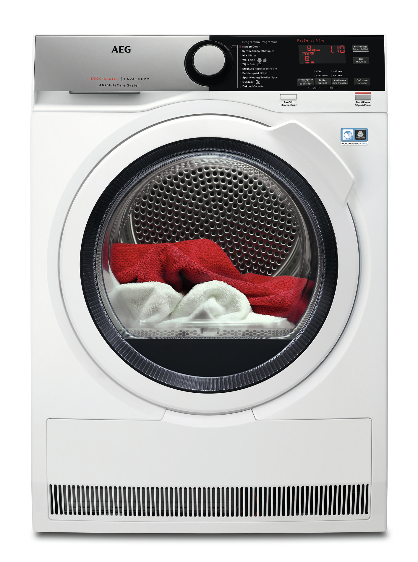 AEG T8DEE84W — vue 1 sur 8