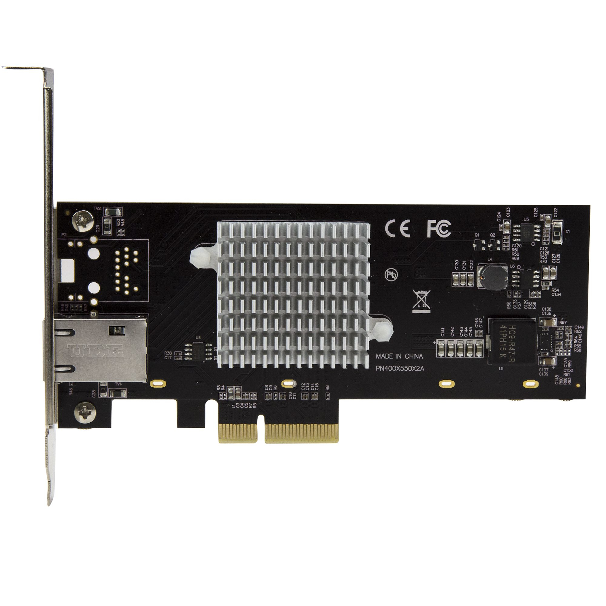 صورة StarTech.com ST10000SPEXI بطاقة شبكة إيثرنت 10 جيجابت PCI Express مع شريحة Intel X550-AT