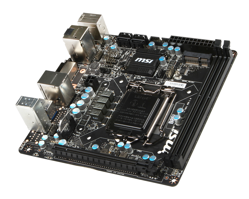 MSI B85I Intel® B85 LGA 1150 (Socket H3) mini ITX – image 3