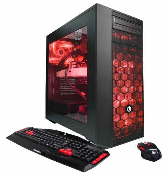 CyberPower GLC3800B PC/workstation Intel® Core™ i7 i7-6700K 16 GB DDR4-SDRAM 2.12 TB HDD+SSD NVIDIA® GeForce® GTX 1060 Windows 10 Black, Transparent image 2