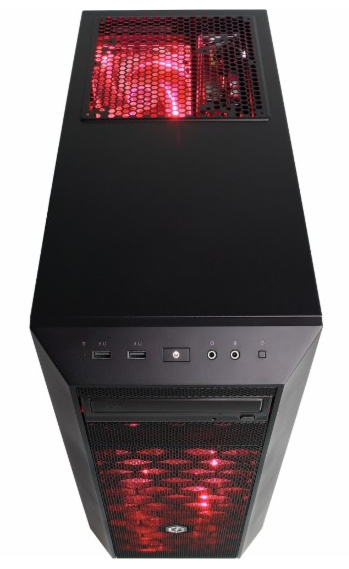 CyberPower GLC3800B PC/workstation Intel® Core™ i7 i7-6700K 16 GB DDR4-SDRAM 2.12 TB HDD+SSD NVIDIA® GeForce® GTX 1060 Windows 10 Black, Transparent image 3