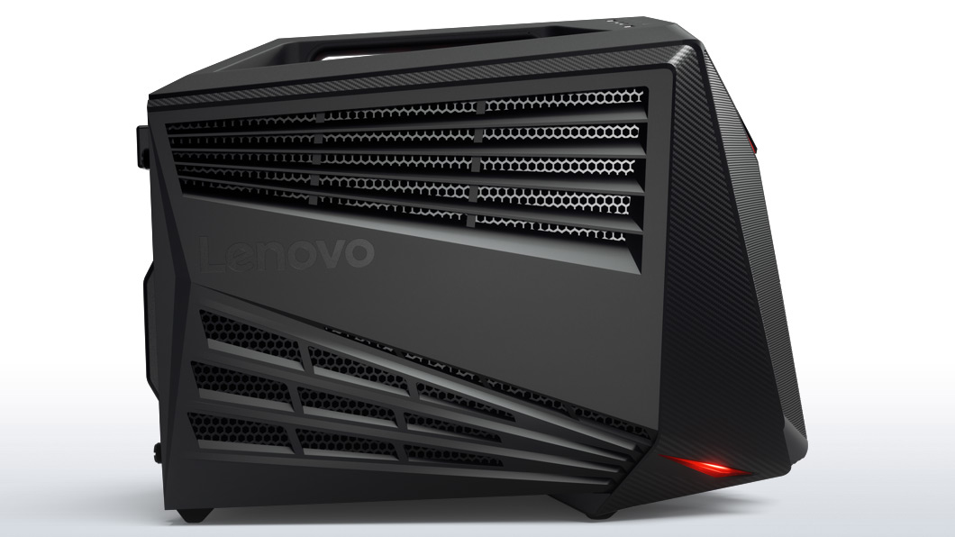 Lenovo IdeaCentre Y710 Cube Intel® Core™ i7 i7-6700 16 GB DDR4-SDRAM 2 TB HDD AMD Radeon RX 460 Windows 10 Home Tower PC Black, Red image 4