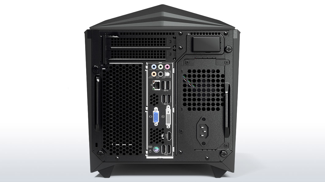 Lenovo IdeaCentre Y710 Cube Intel® Core™ i7 i7-6700 16 GB DDR4-SDRAM 2 TB HDD AMD Radeon RX 460 Windows 10 Home Tower PC Black, Red image 2
