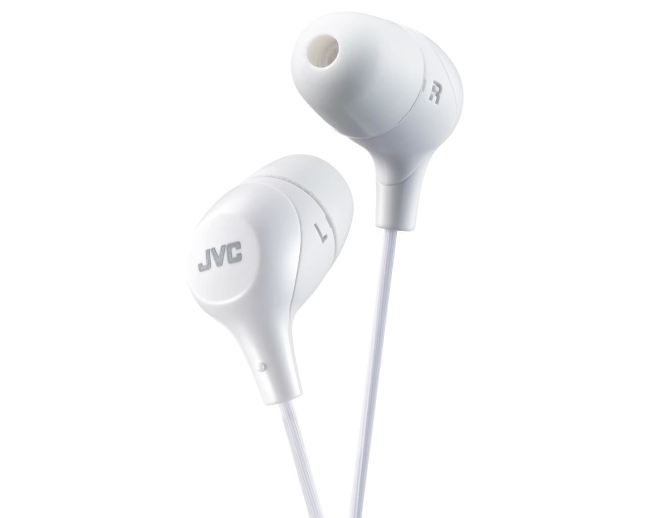 JVC HA-FX38-W-E Cuffie Cablato In-ear MUSICA Bianco