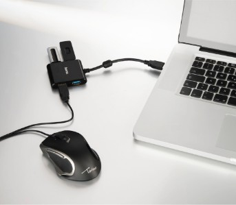 Hama 00012325 interface hub USB 3.2 Gen 1 (3.1 Gen 1) Type-A 5000 Mbit/s Black – image 5