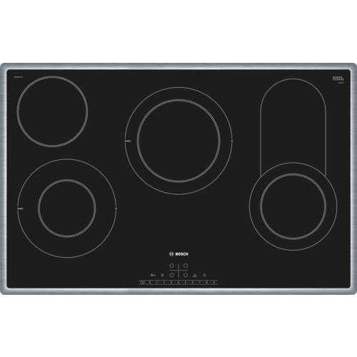 Bosch Serie 6 PKC845FP1D piano cottura Nero Da incasso Ceramica 4 Fornello(i)