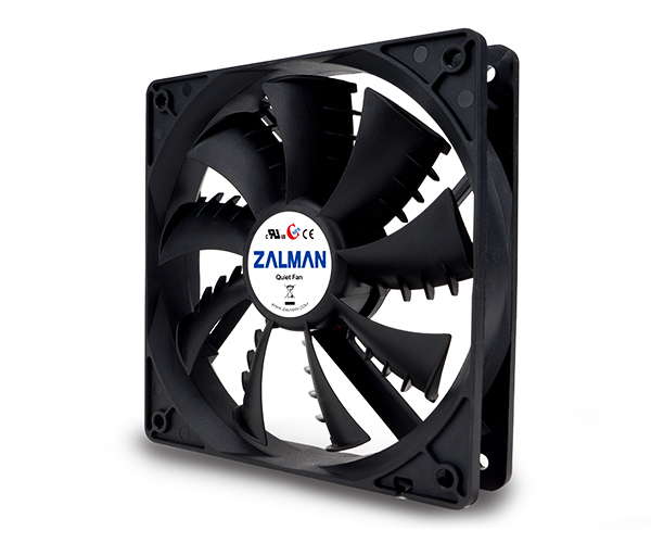 Zalman ZM-F2 PLUS(SF) Computer case Fan 9.2 cm Black image 3