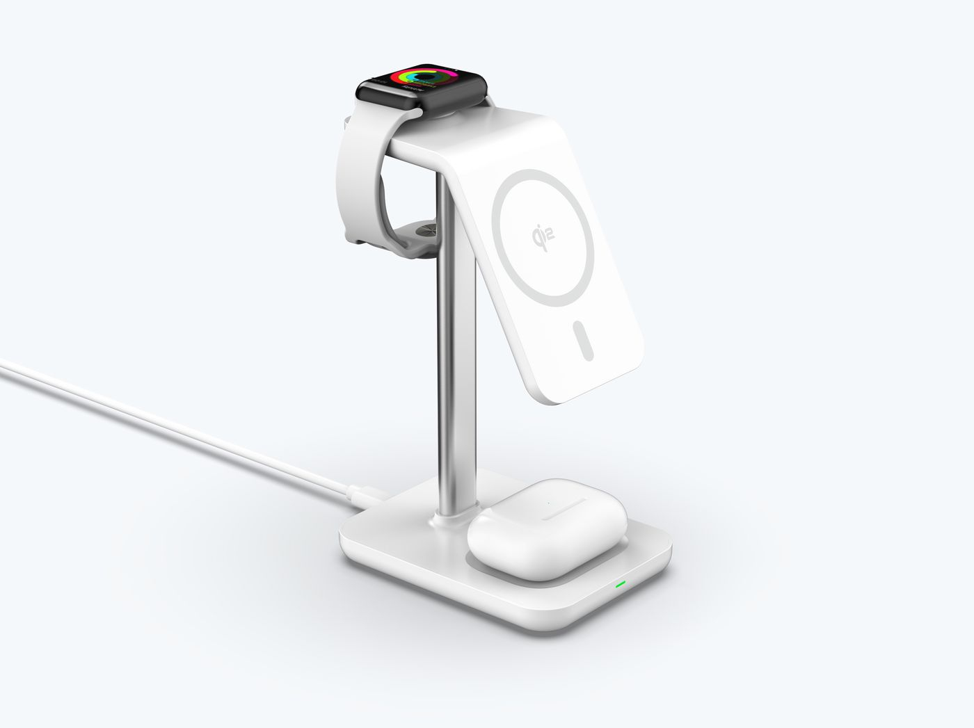 eSTUFF ES638310 mobile device charger Smartphone Aluminium AC Wireless charging Fast charging Indoor – image 2