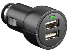Microconnect USBCIGMINI2B mobile device charger Digital camera, Smartphone, Tablet Black Cigar lighter Auto