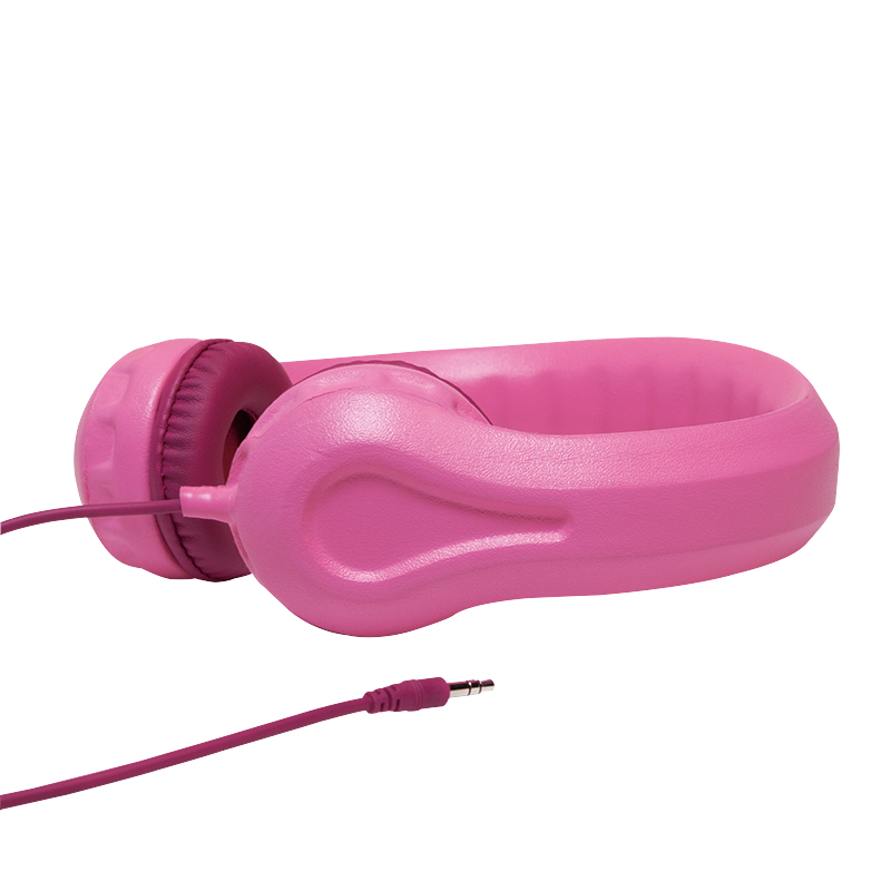 LogiLink HS0046 headphones/headset Wired Head-band Music Pink – image 2