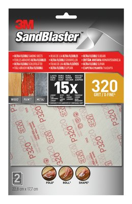 3M 28320SBE rankinio šlifavimo priemonė Abrazyvinis lakštas