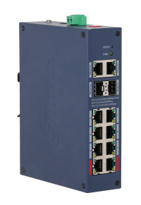 Dahua Technology CHS4212-8GT-110 network switch Managed L2 Gigabit Ethernet (10/100/1000) Power over Ethernet (PoE) Desktop Blue – image 3
